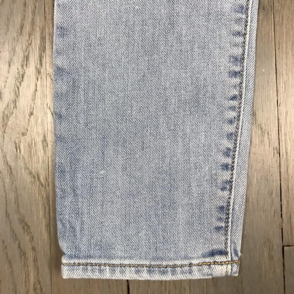 Gap Always Skinny Light Wash Distressed Denim Jean - Picture 7 of 8